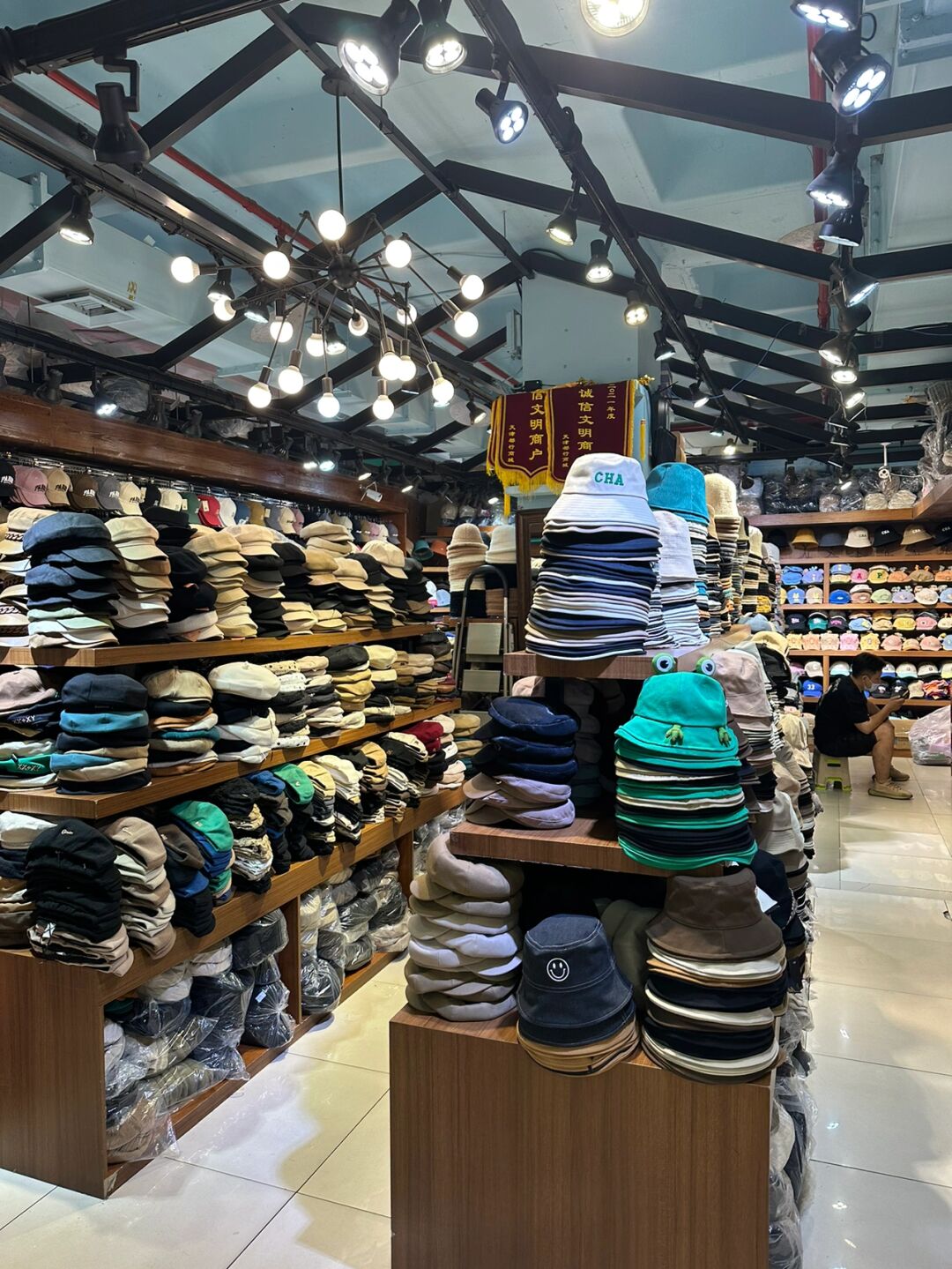 帽子店鋪布置