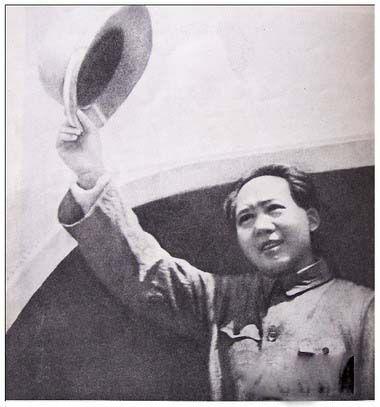 重慶談判毛主席的帽子